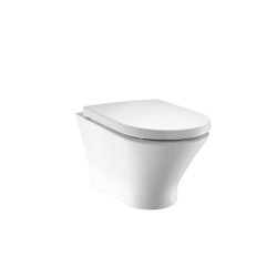 Компактна порцеланова тоалетна за окачване на стена Clean Rim 34664L..0