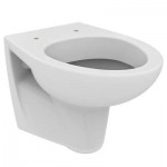 Порцеланова тоалетна чиния тип конзола Видима