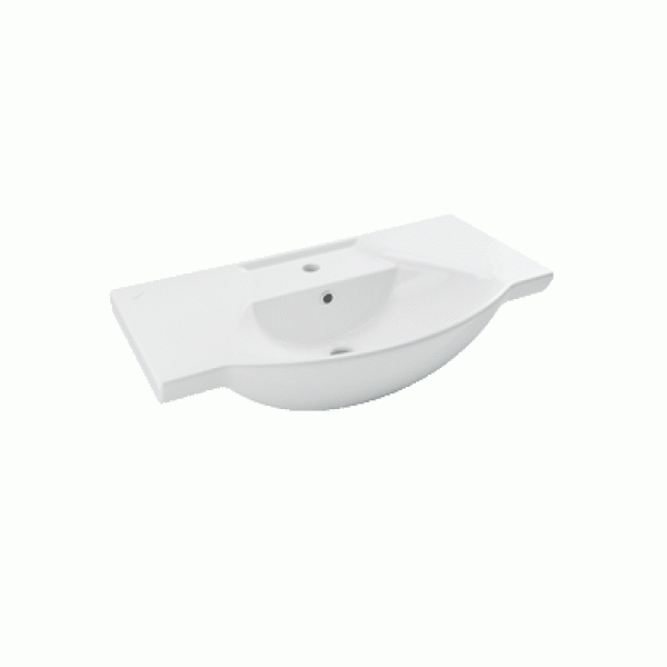 Масивна порцеланова мивка с плот 01 - Колекция Корона